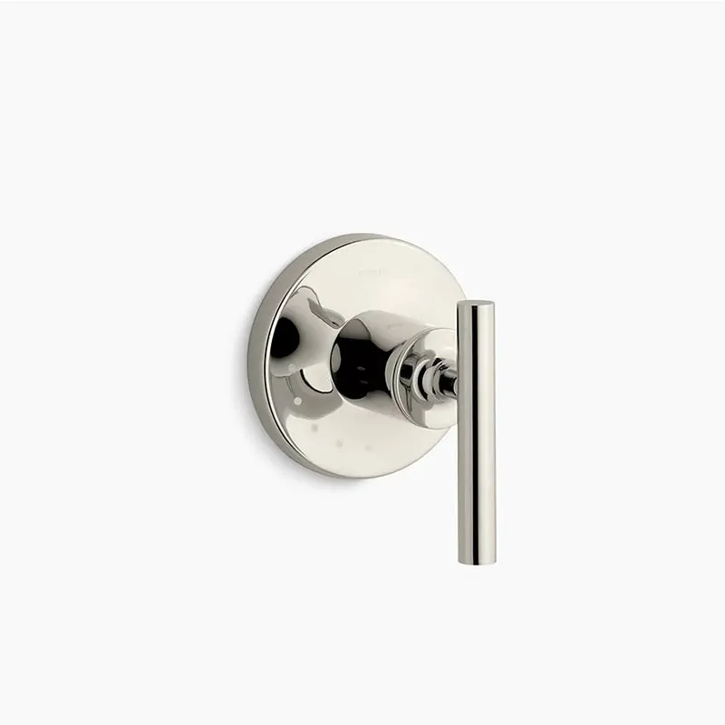 Purist Single-Handle Volume Control Trim in Vibrant Polished Nickel