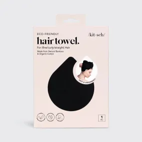 Quick Dry Hair Towel - Black