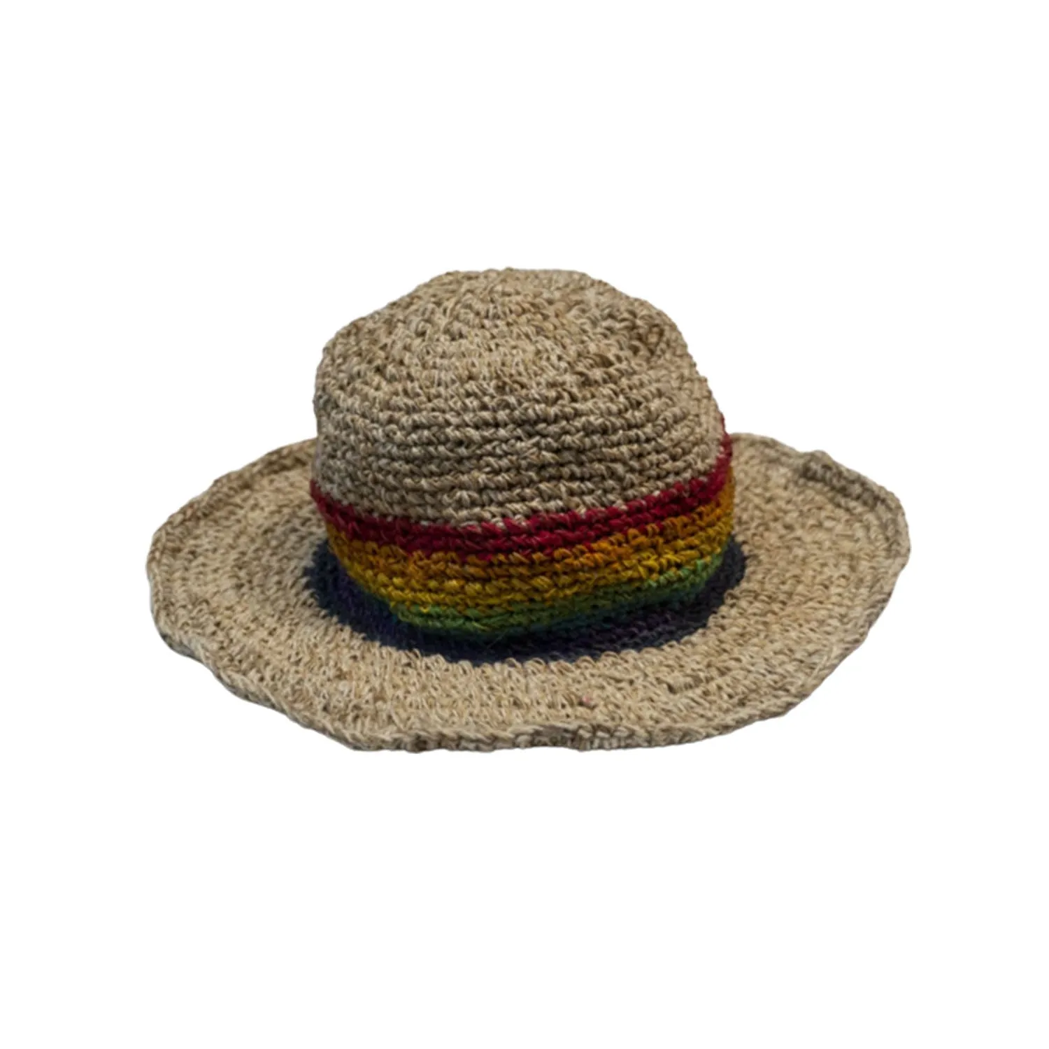 Rainbow Trim Hat