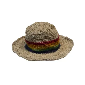 Rainbow Trim Hat