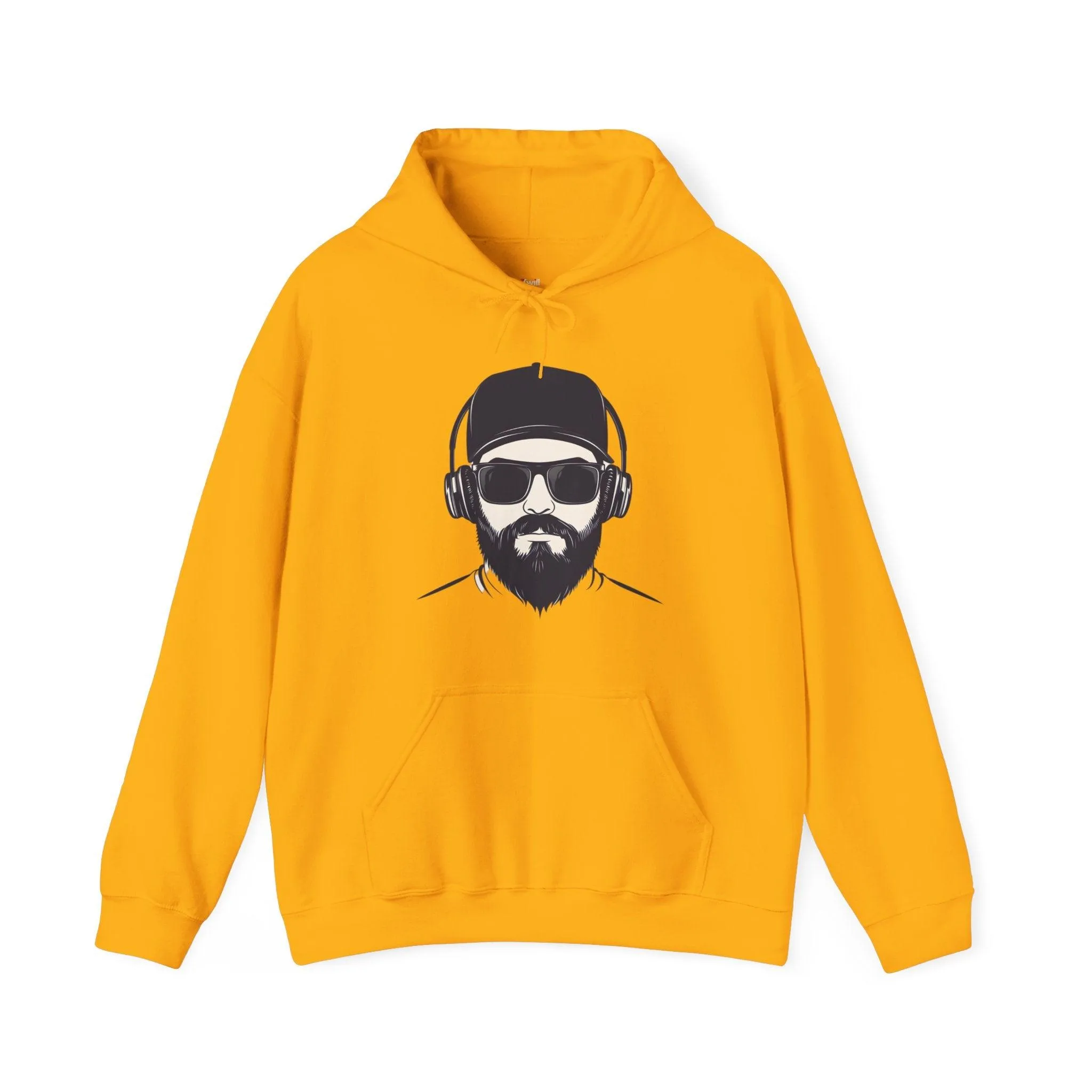Rapper Bearded Beats Hoodie