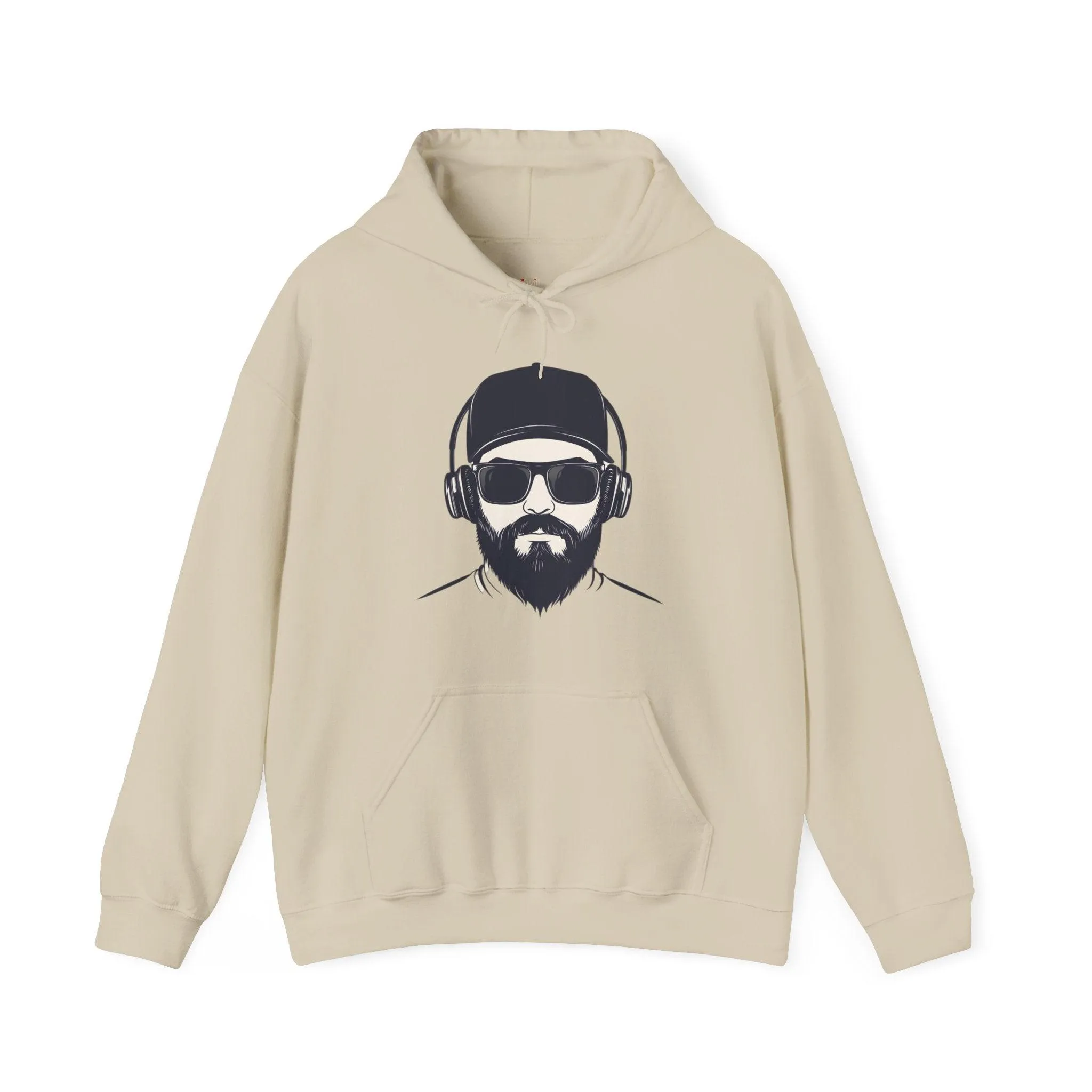 Rapper Bearded Beats Hoodie