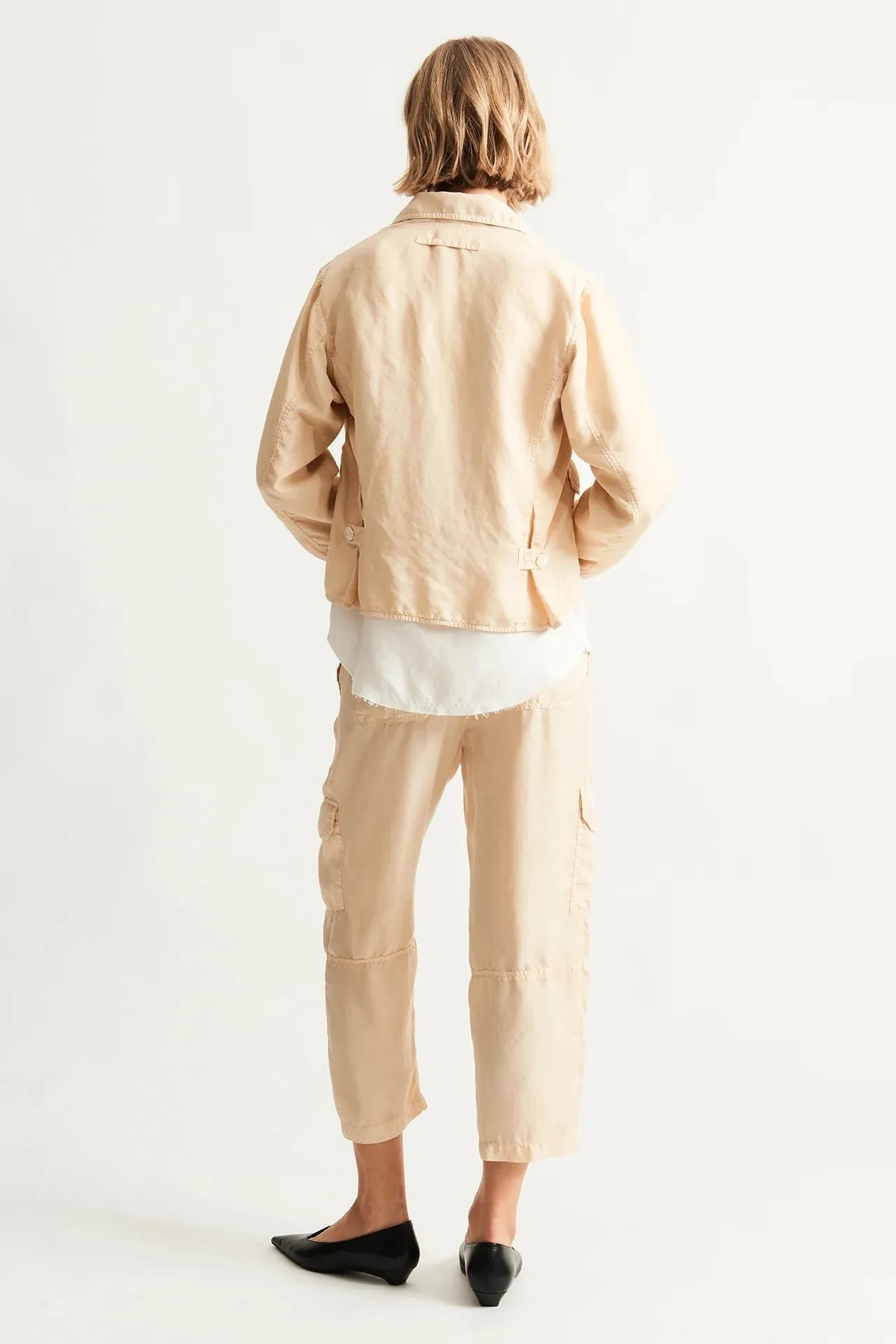 Raquel Allegra Glassel Blazer Cream