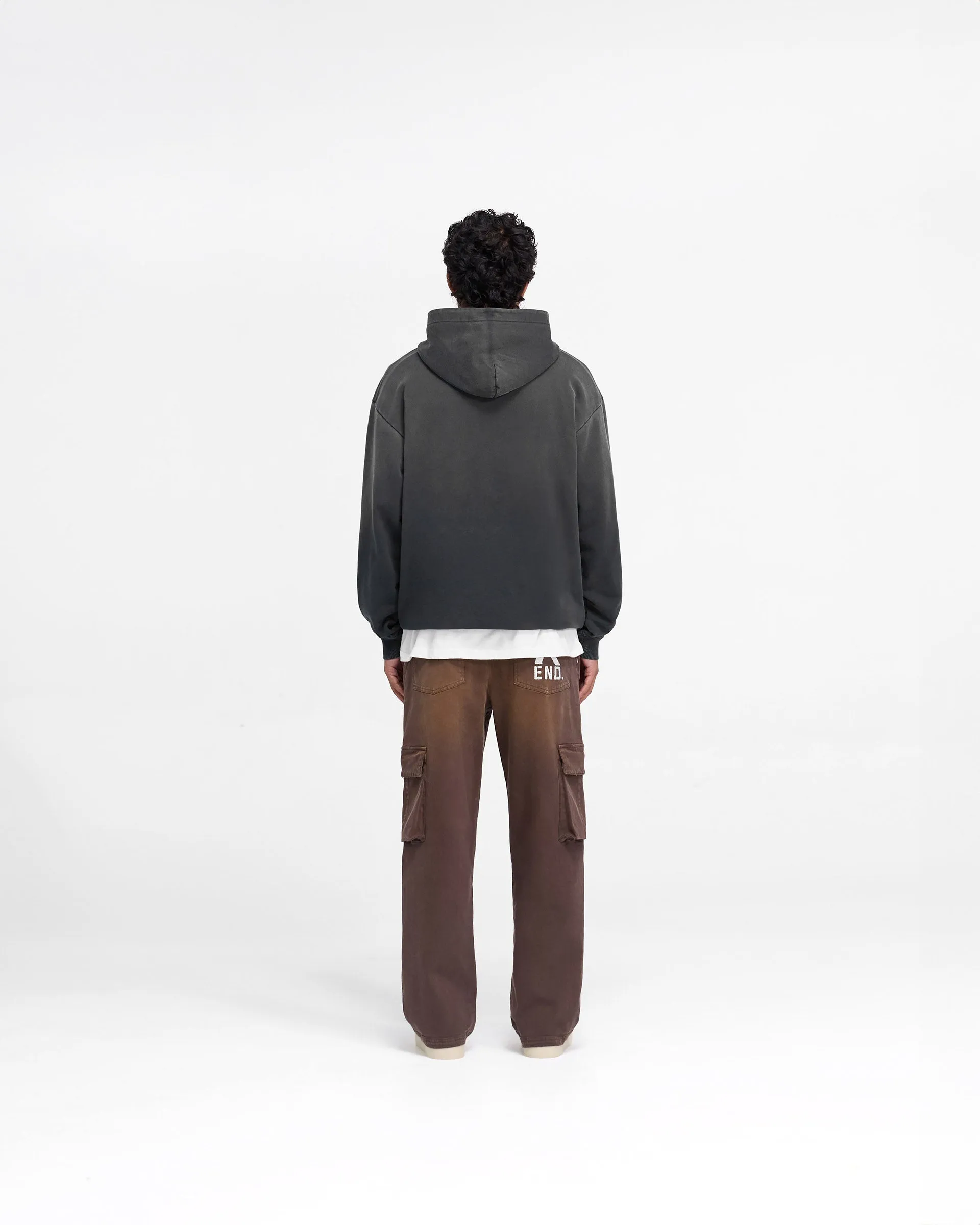 Represent X End Property Of Hoodie - Stained Black
