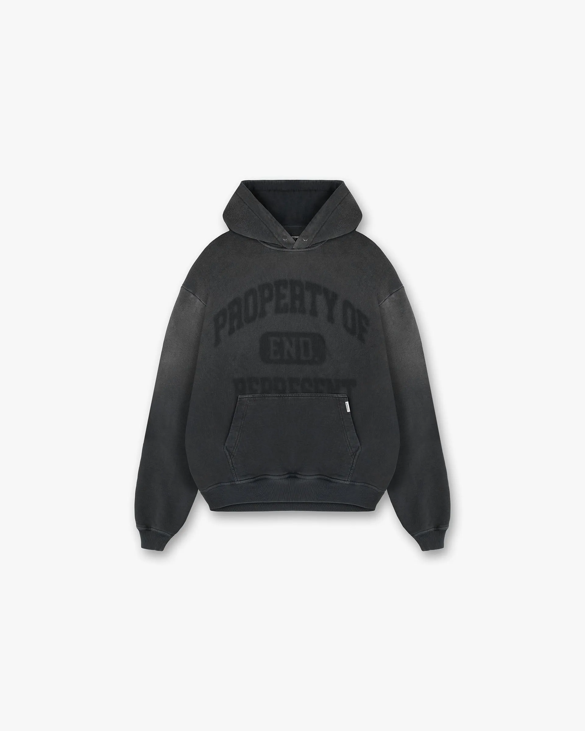 Represent X End Property Of Hoodie - Stained Black
