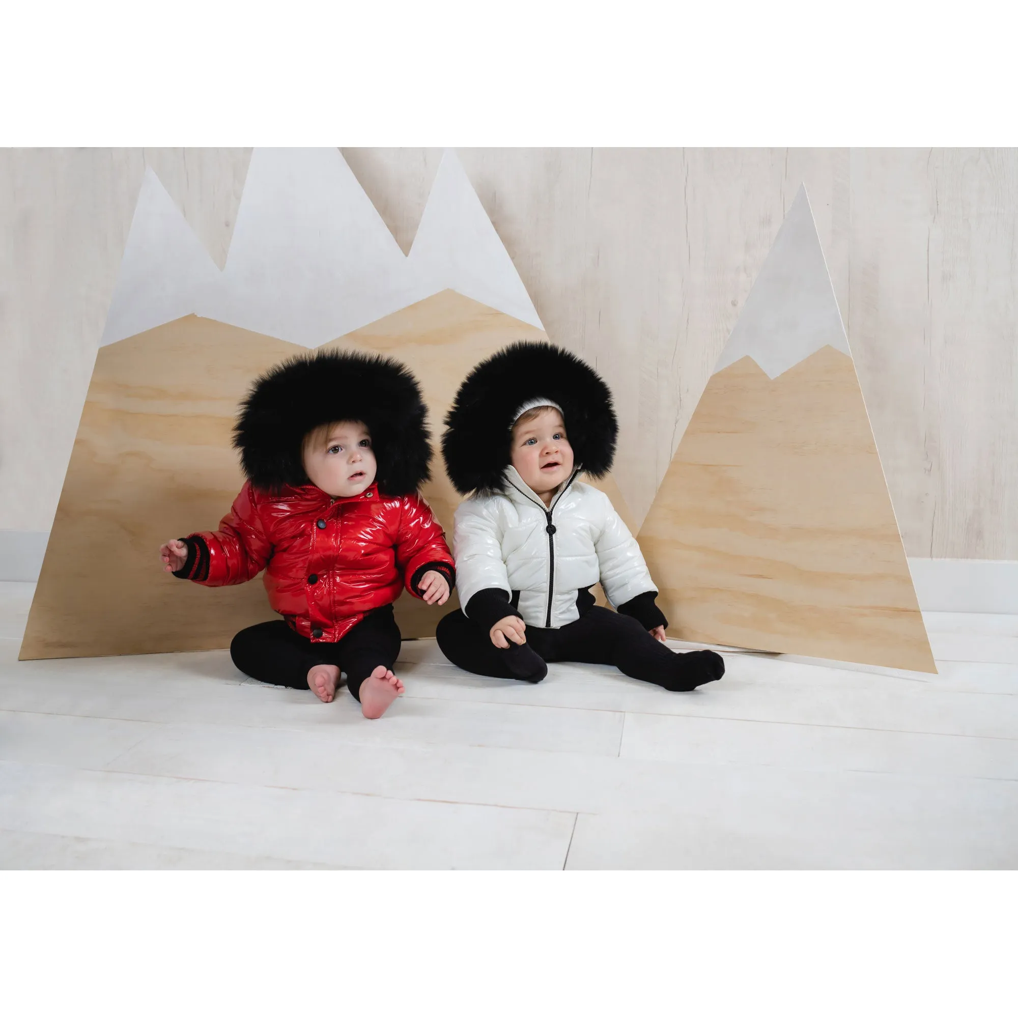 Rib and Ruff Jacket