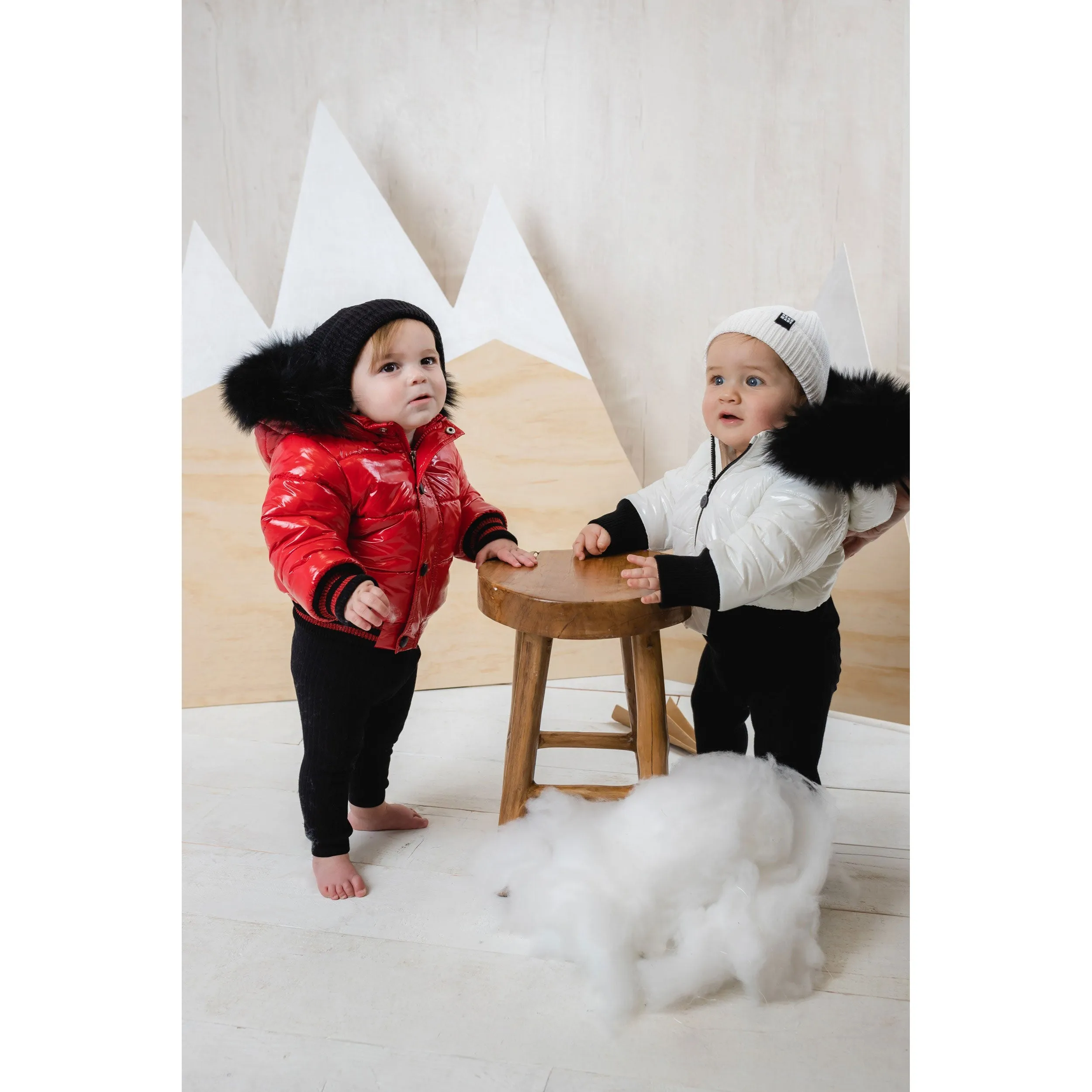 Rib and Ruff Jacket