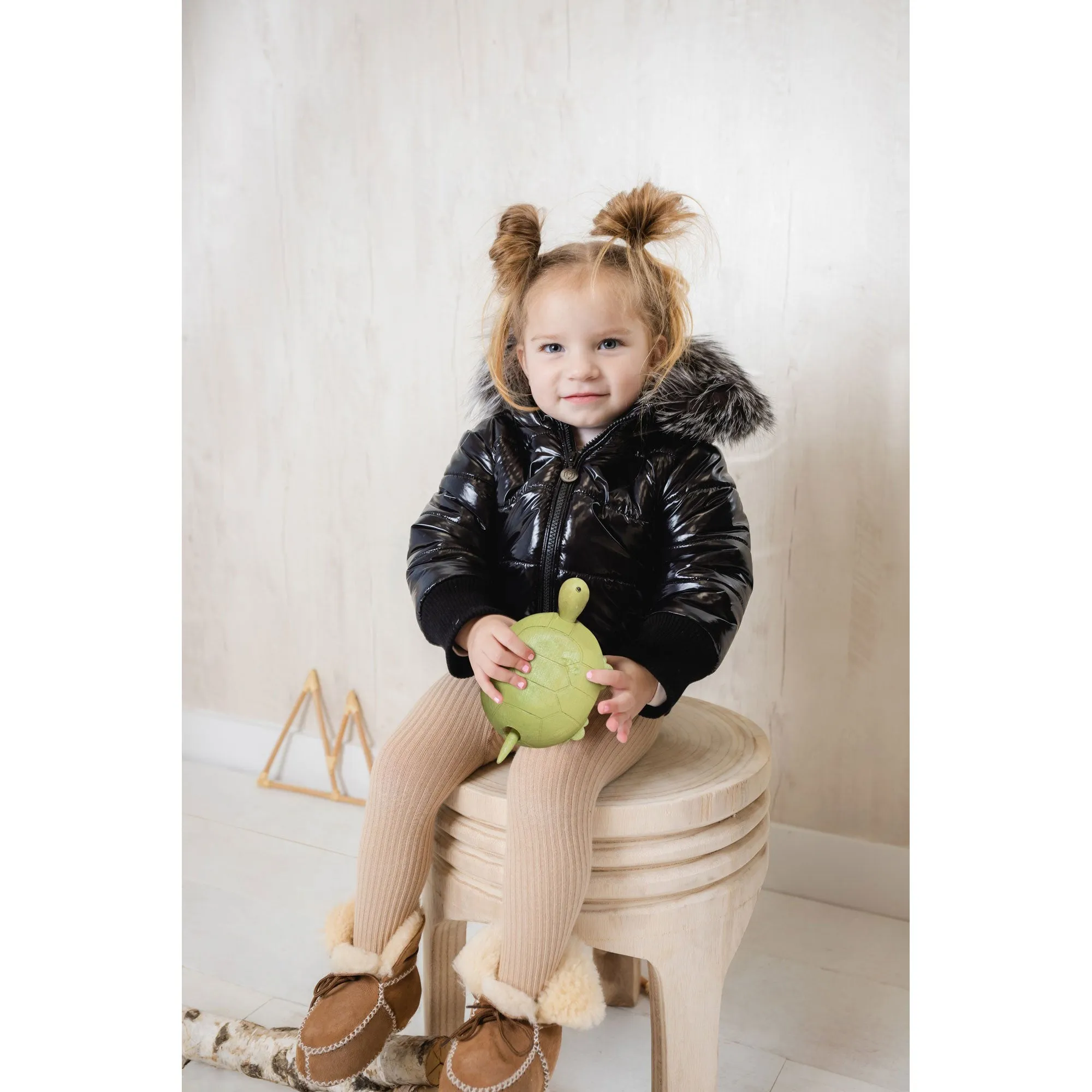 Rib and Ruff Jacket