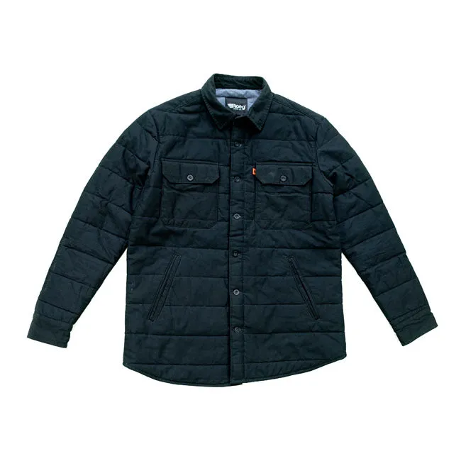 Roeg Kodiac Shirt Jacket Black