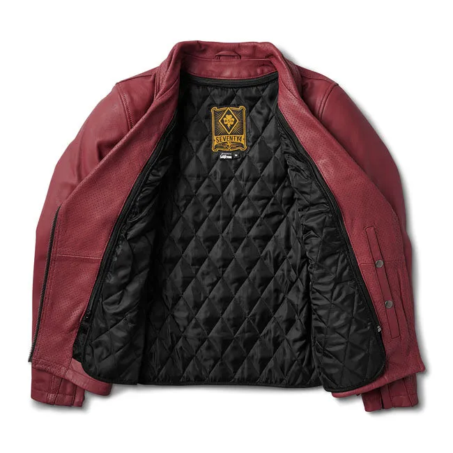 Roland Sands Design Atherton 74 Ladies Jacket Merlot