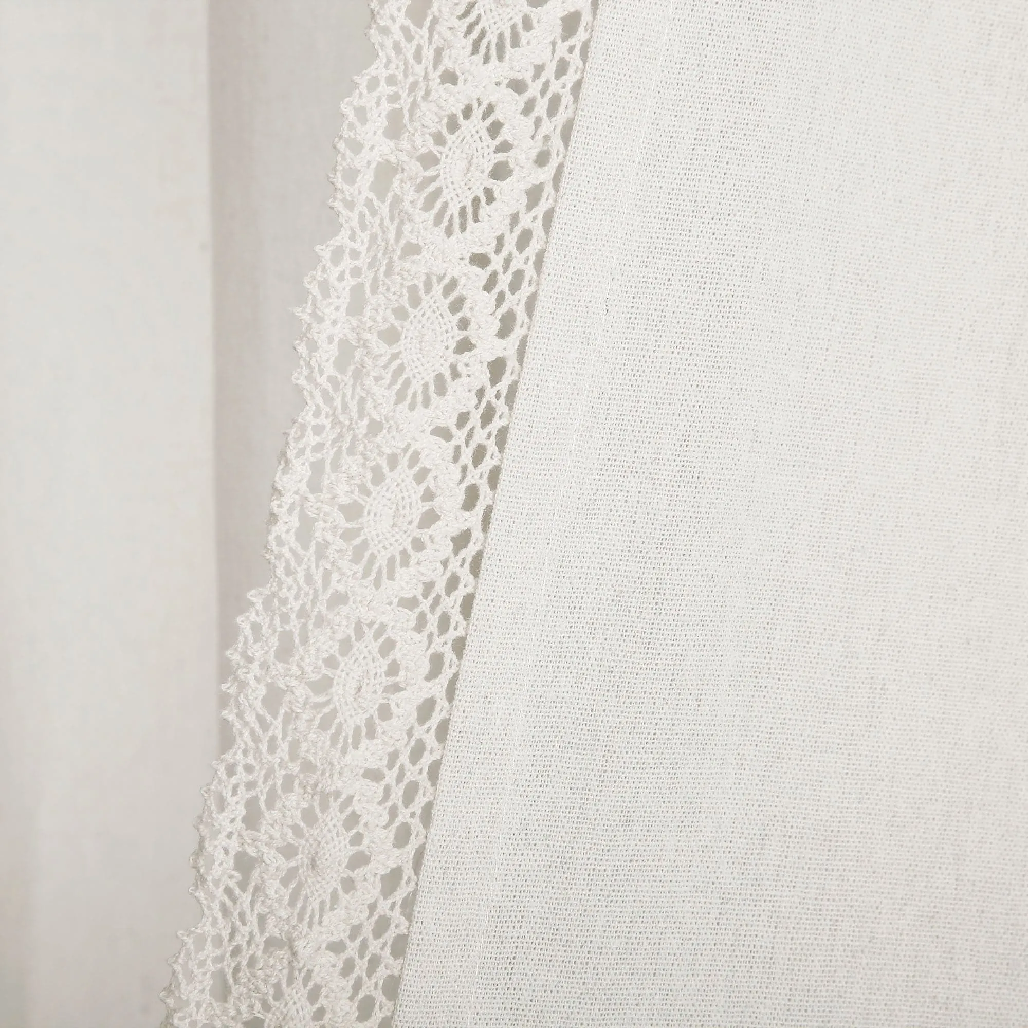 Rosalie Faux Linen Valance