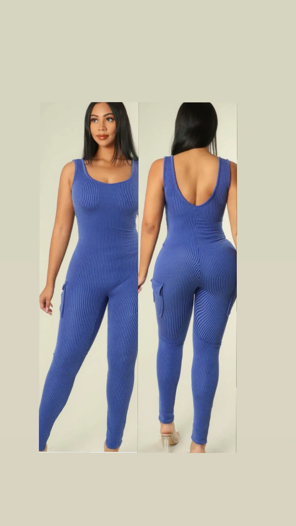 Royale Ribbed Cargo Jumper
