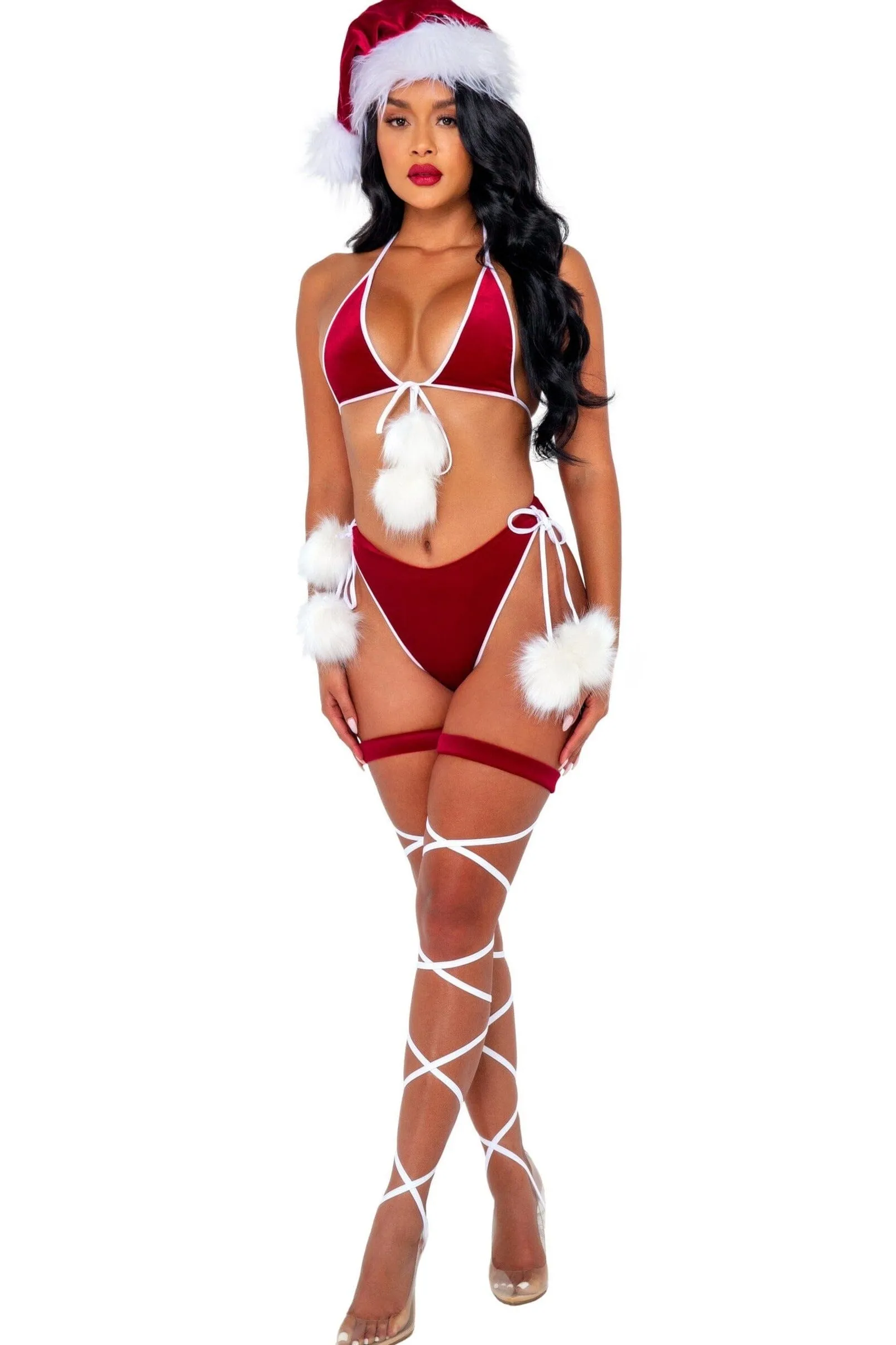 Santa's Holiday Spirit Bikini Costume