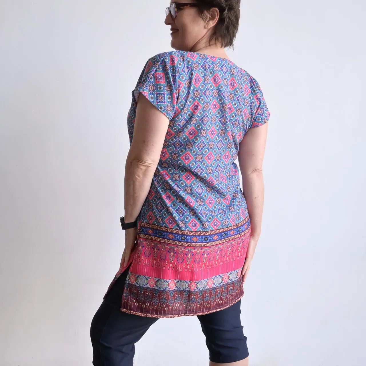 Sari Tunic Dress - Mai Thai Print