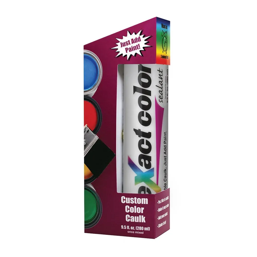 Sashco, 12005 Exact Color Sealant with 9.5-Ounce Cartridge Contractor Case, 6-Pack
