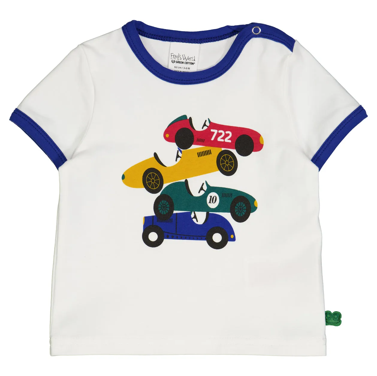 Short sleeve top- race cars