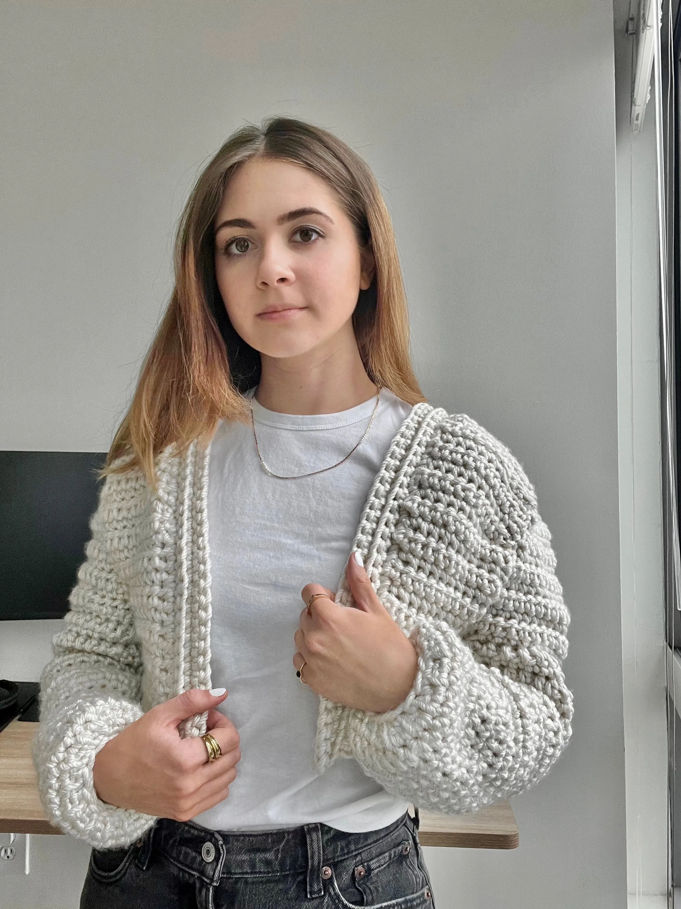 Sioux Cardigan Crochet Pattern