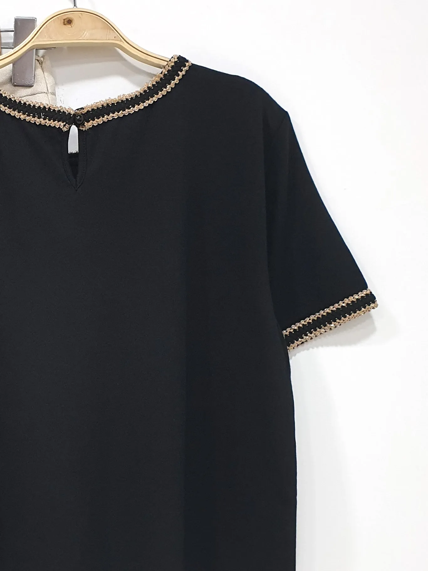 Sparkle Trim Top (Non-returnable)
