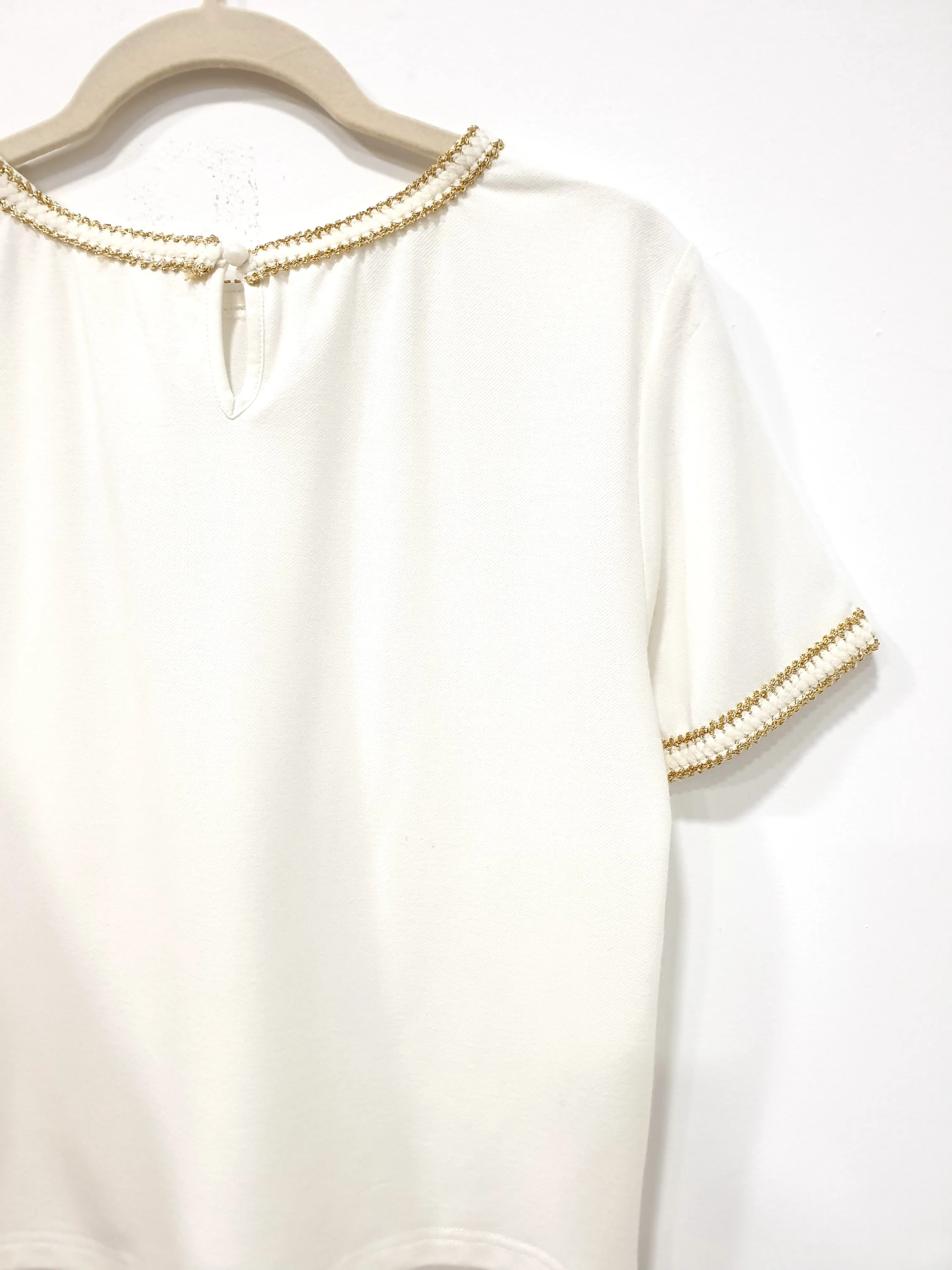 Sparkle Trim Top (Non-returnable)