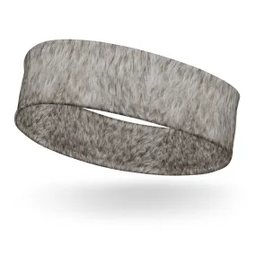 Sports Headband Realistic Polar Bear Animal Fur Quick Dry Headband