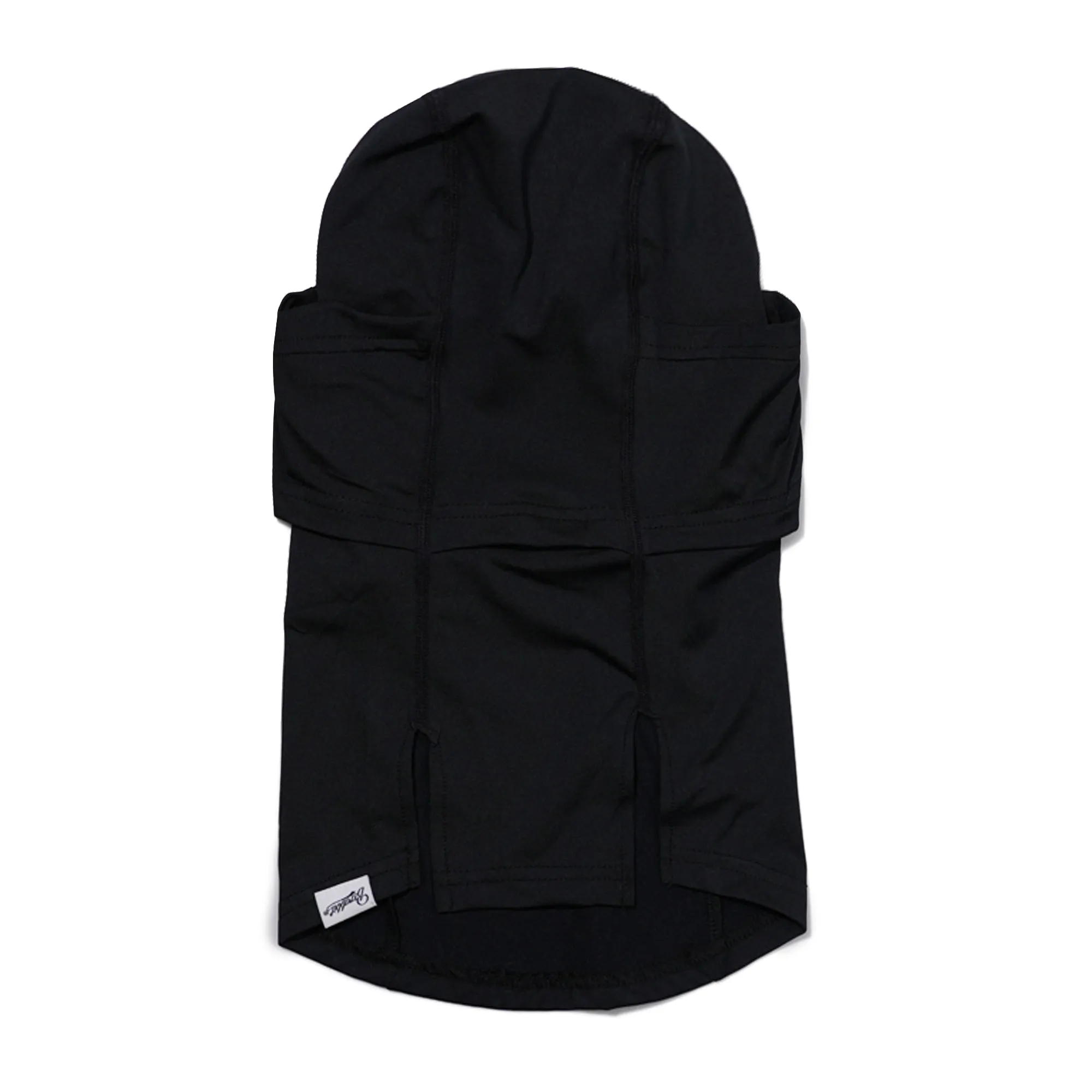 SQUARE LOGO SOFT MESH MASK BALACLAVA BLACK[NO.1]