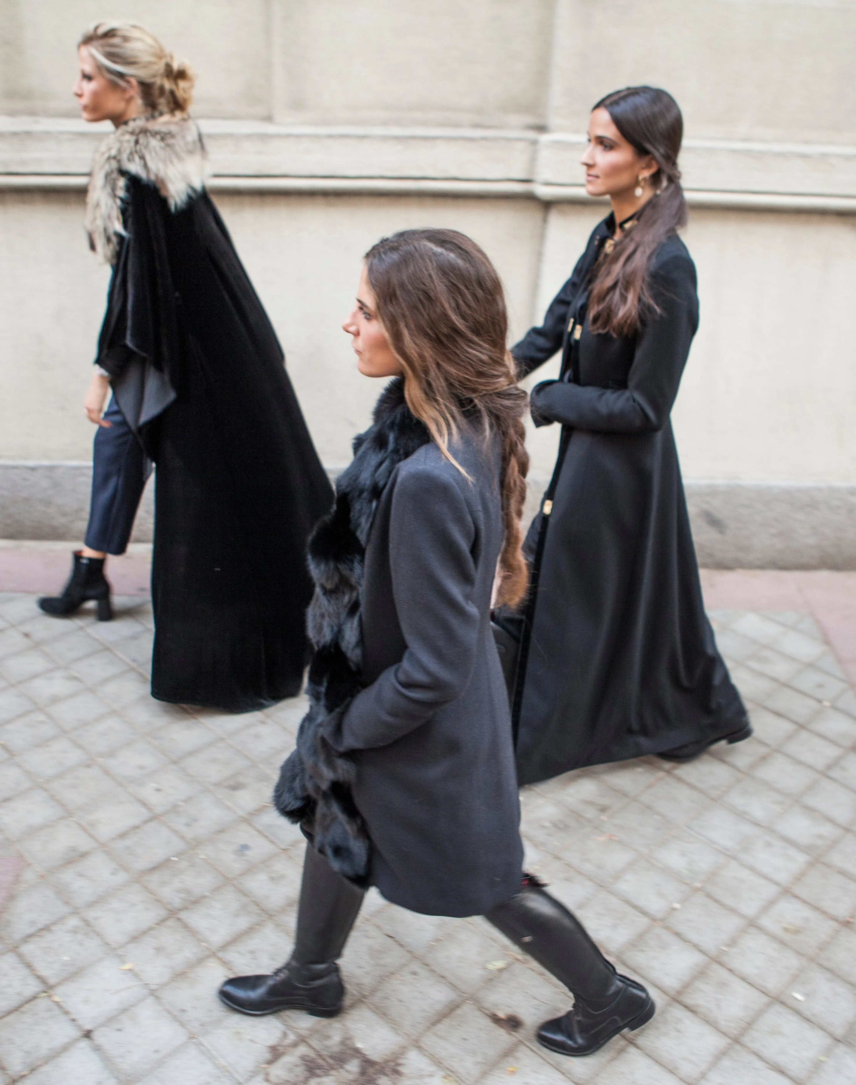 St. Petersburg Short Fur Coat - Brown Faux Leather