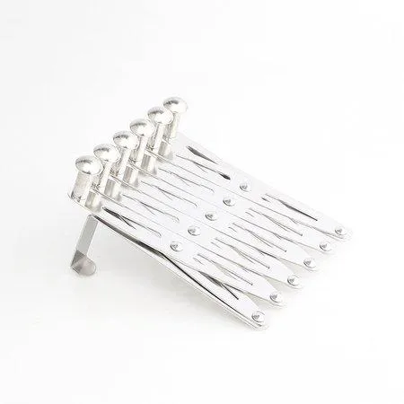 Stainless Steel Wall Door Hangers Hat Organizer