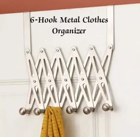 Stainless Steel Wall Door Hangers Hat Organizer