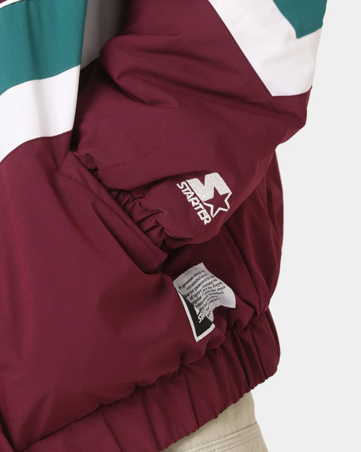 Starter V Track Jacket Mighty Ducks Colourway/Burgundy/Ash