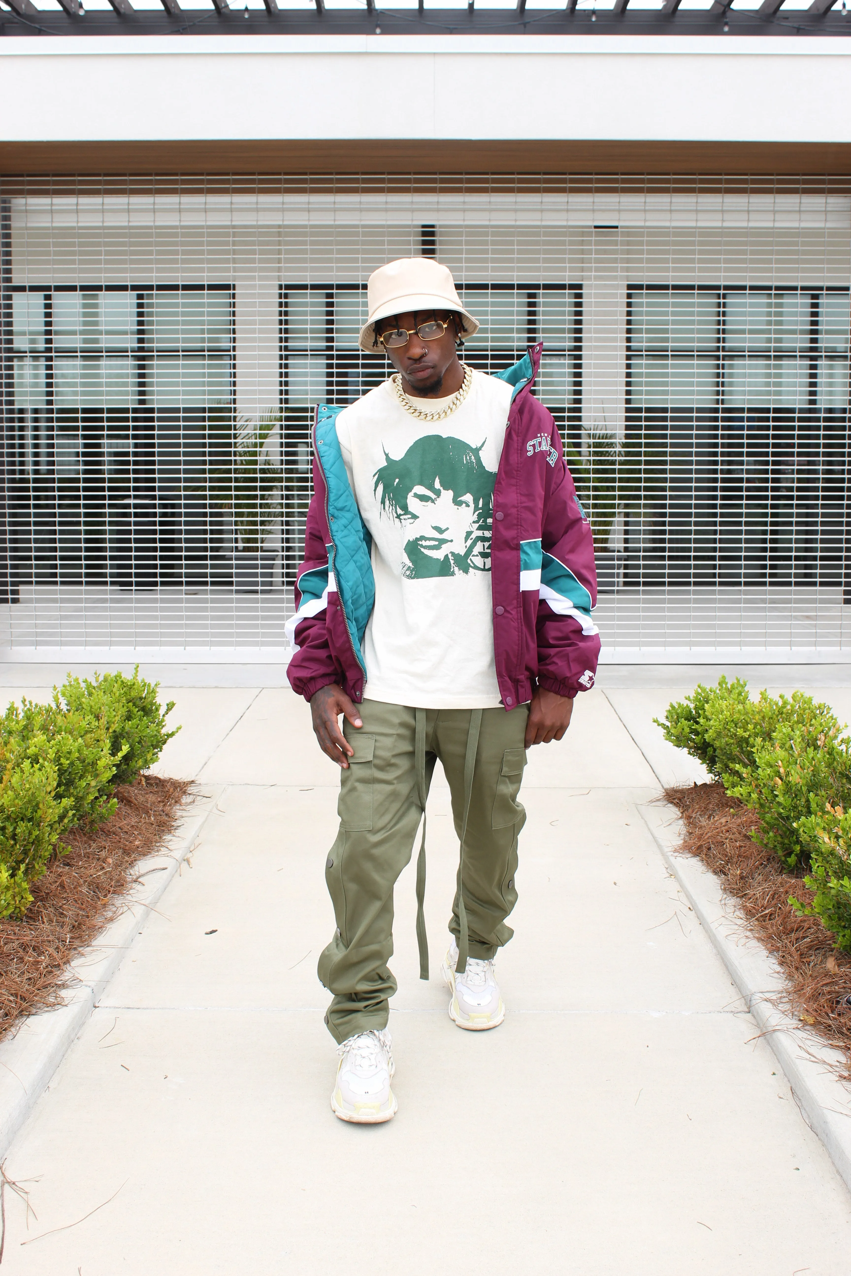 Starter V Track Jacket Mighty Ducks Colourway/Burgundy/Ash