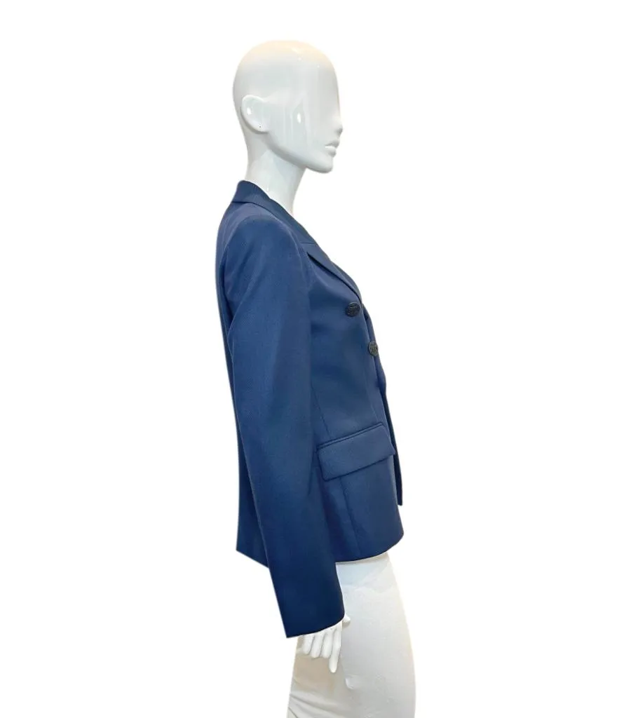 Stella McCartney Double-Breasted Wool Blazer. Size 40IT