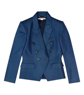 Stella McCartney Double-Breasted Wool Blazer. Size 40IT