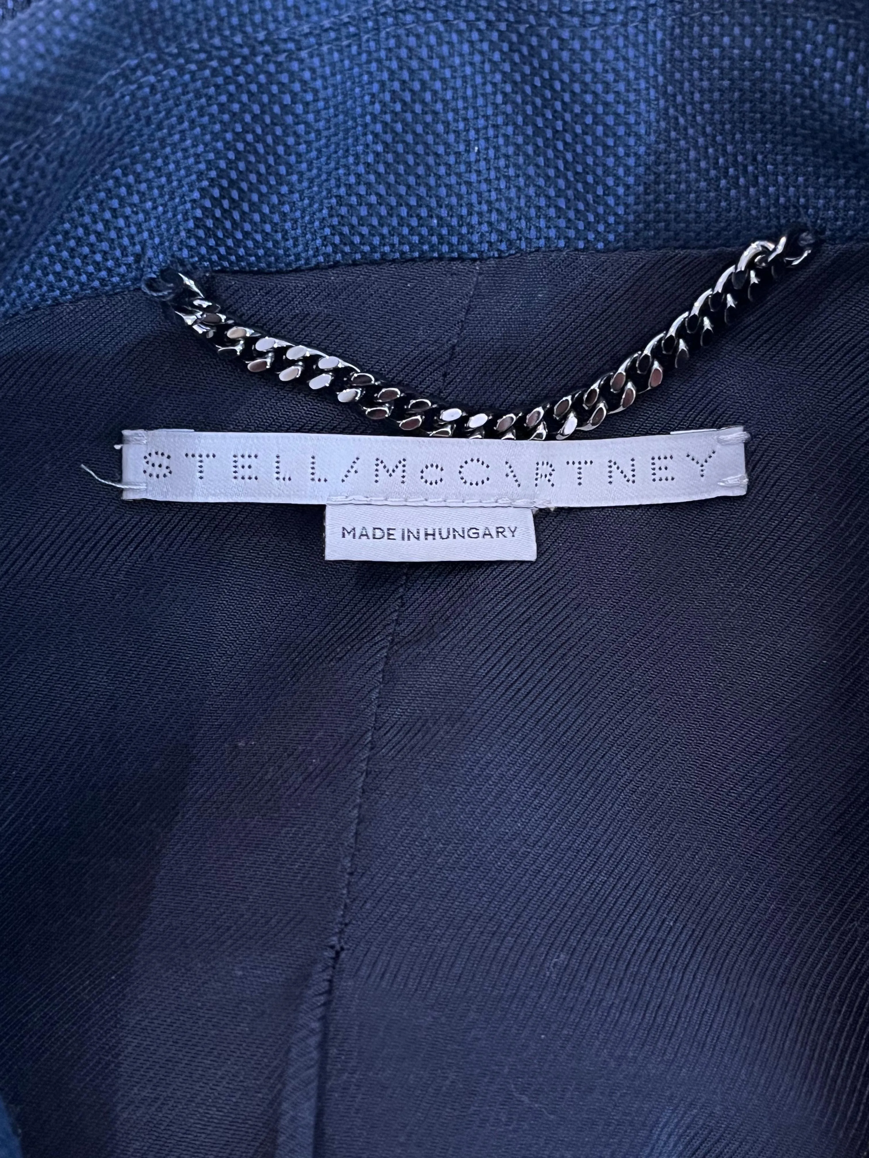 Stella McCartney Double-Breasted Wool Blazer. Size 40IT