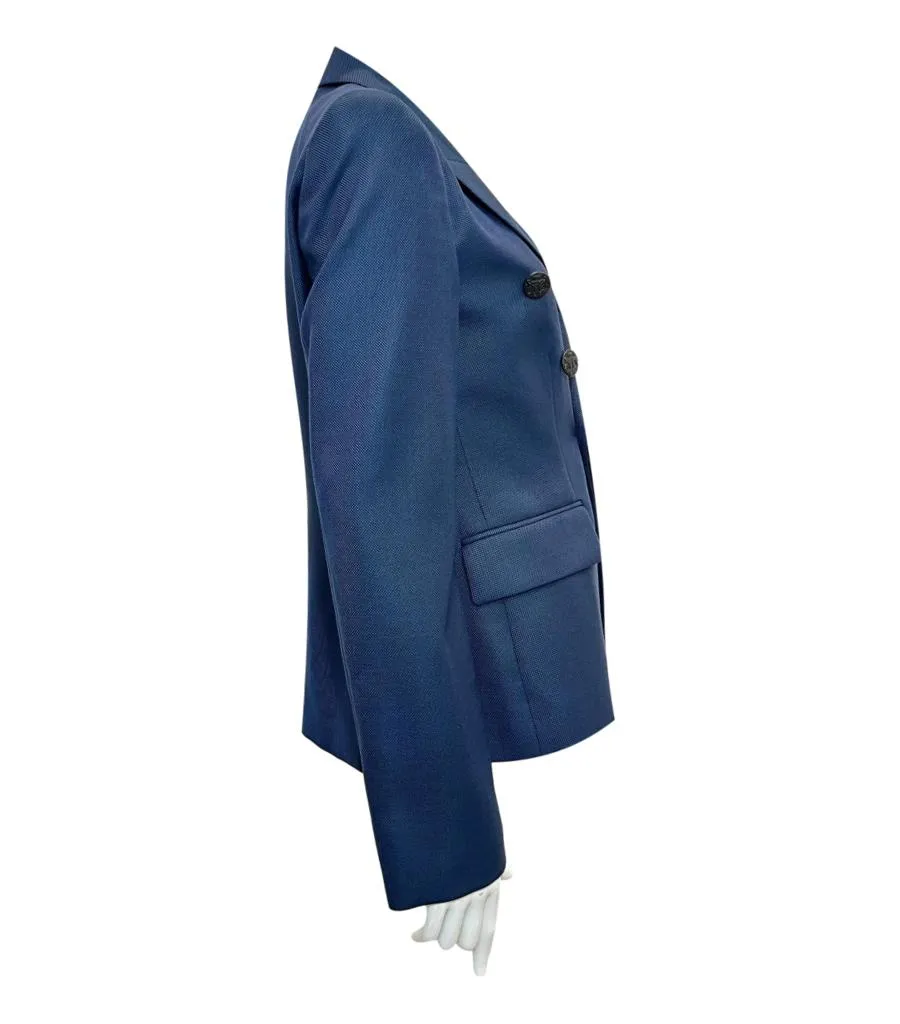 Stella McCartney Double-Breasted Wool Blazer. Size 40IT
