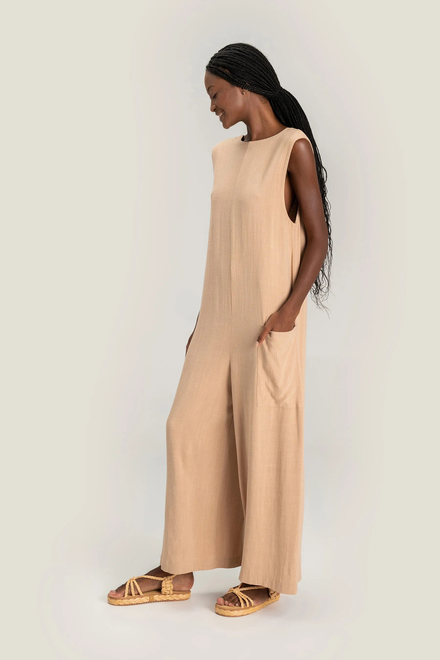 Stone Multifunctional Jumpsuit