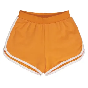 Sweat shorts- tangerine