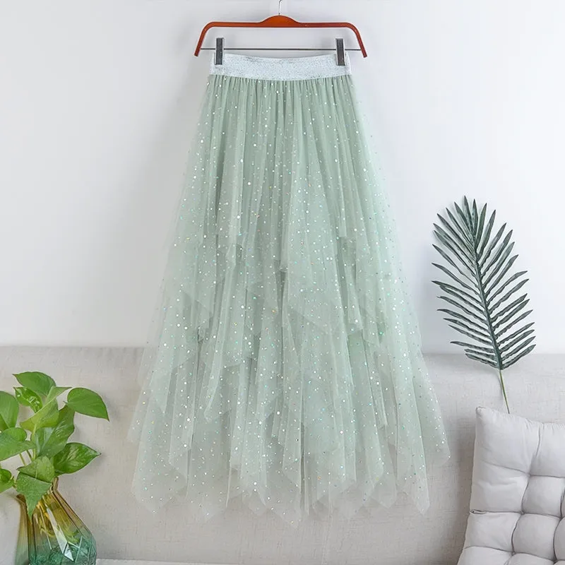 The Laura Bridesmaid Layered Tulle Skirt