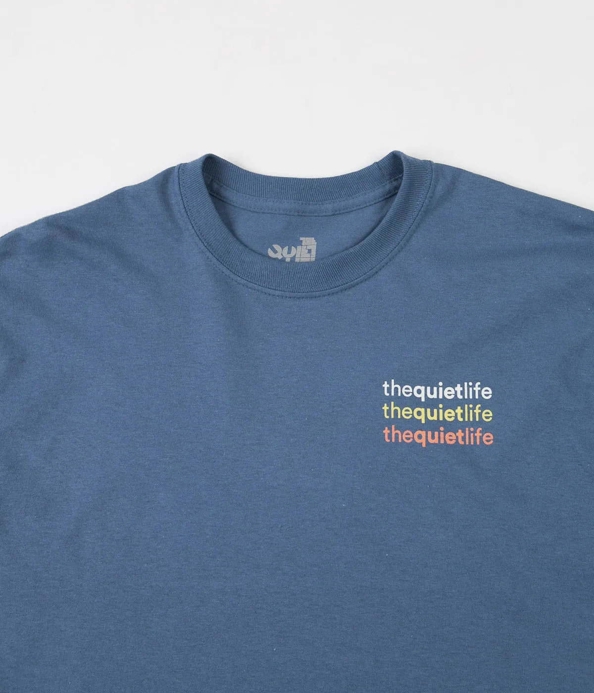 The Quiet Life Origin Repeat Long Sleeve T-Shirt - Slate