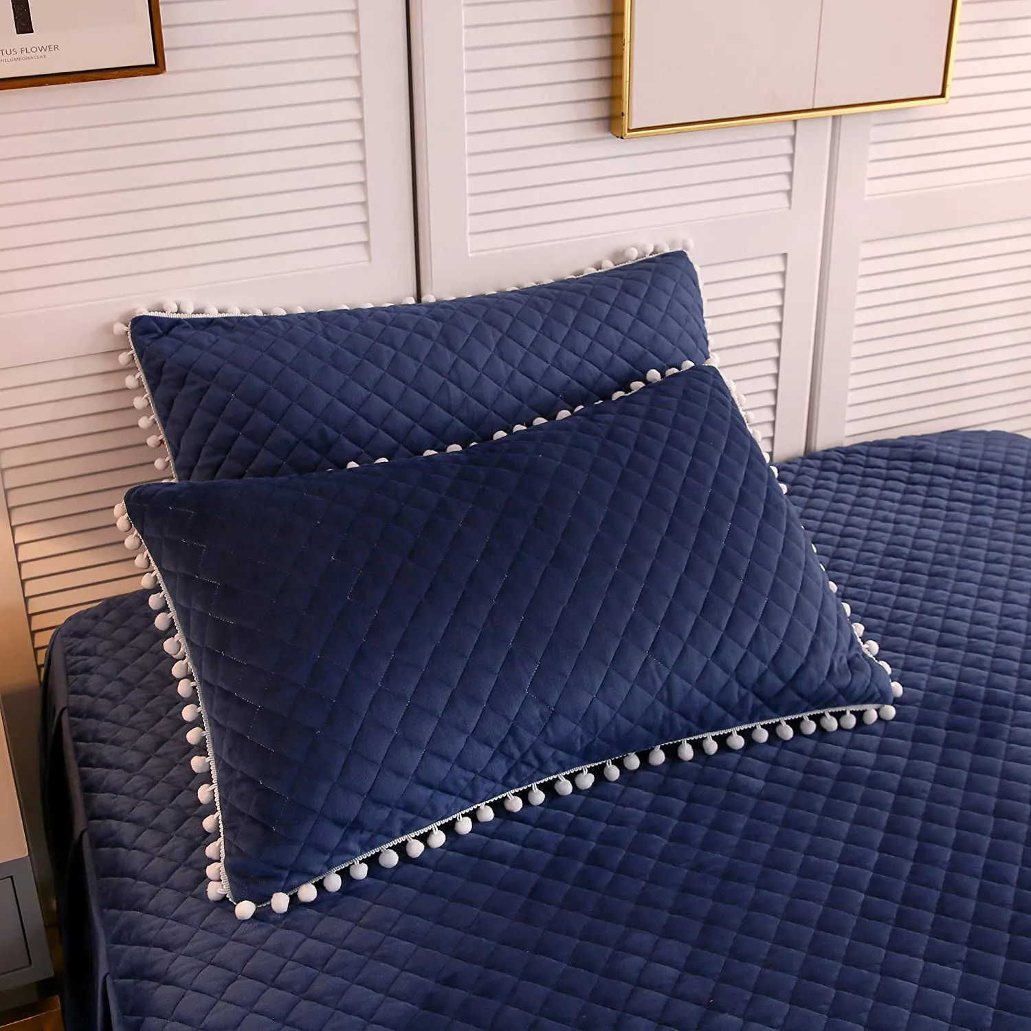 The Softy Ombre Navy Bed Set