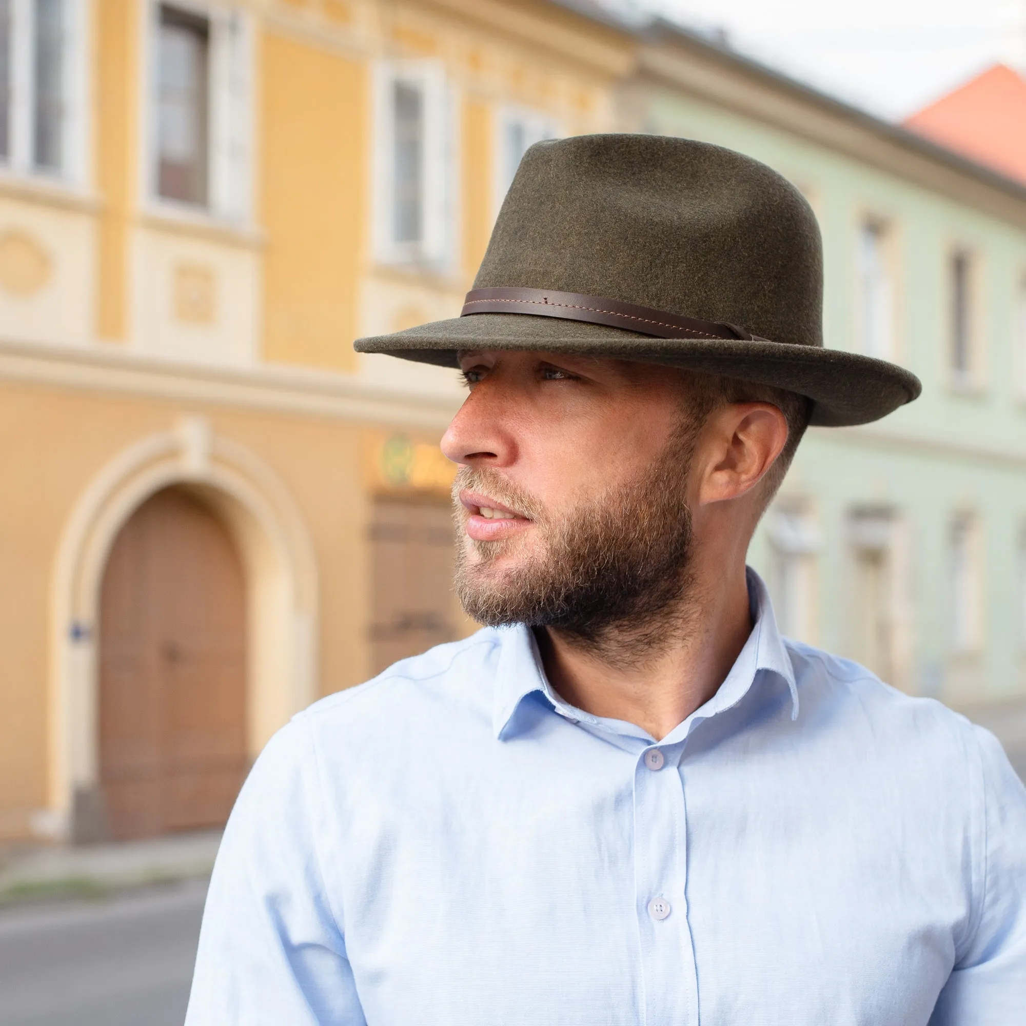 The Stoker - Lightweight Wide Brim Trilby