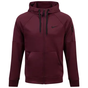 Therma-FIT Full Zip Soft Fleece Hoodie Maroon - SS24
