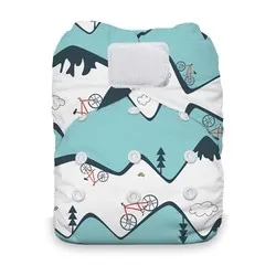 Thirsties Natural All In One Hook and Loop Cloth Diaper - NAIO H/L