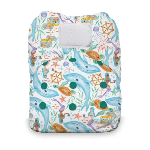 Thirsties Natural All In One Hook and Loop Cloth Diaper - NAIO H/L