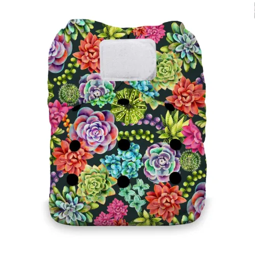 Thirsties Natural All In One Hook and Loop Cloth Diaper - NAIO H/L