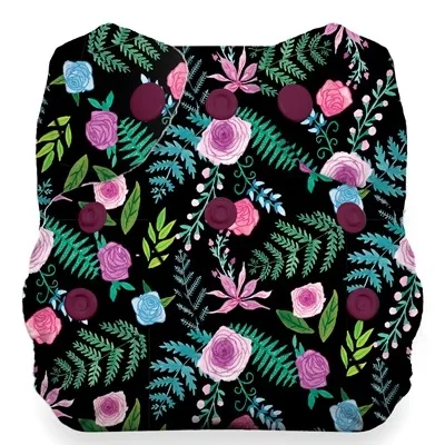 Thirsties Newborn Natural All In One Snap Cloth Diaper - NB NAIO Snap