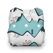Thirsties Newborn Natural All In One Snap Cloth Diaper - NB NAIO Snap