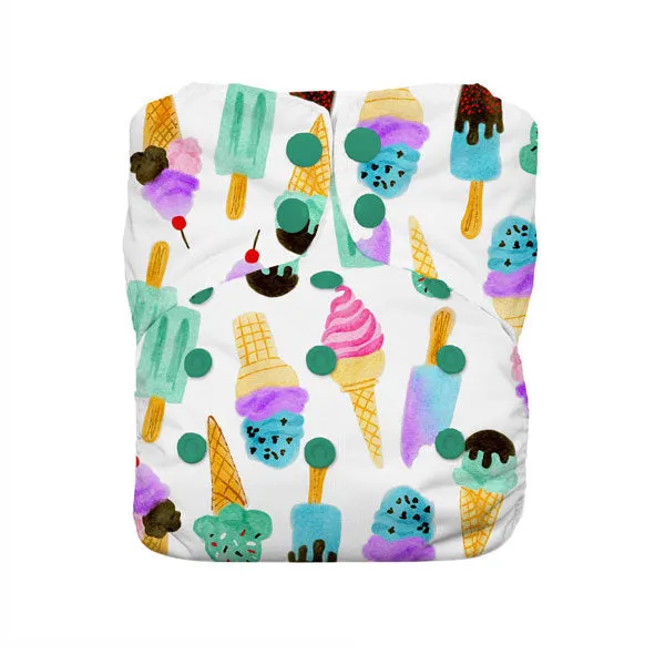 Thirsties Stay Dry Natural AIO One Size Cloth Nappy - Snap