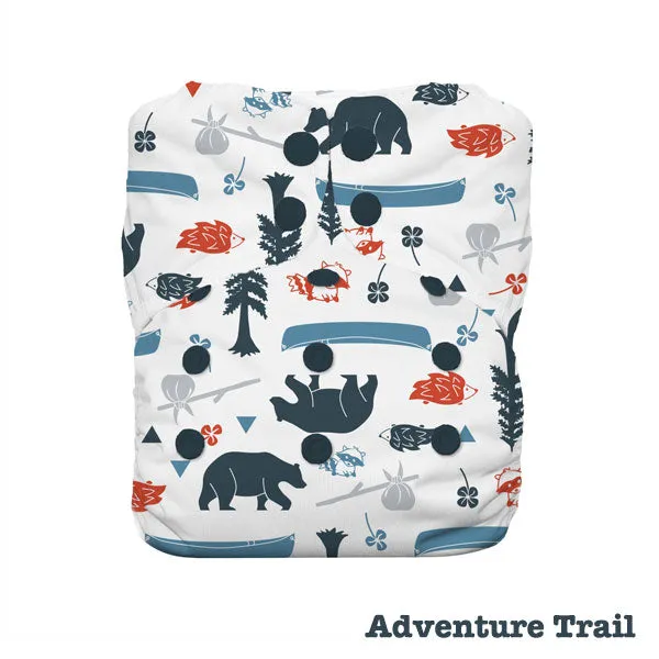 Thirsties Stay Dry Natural AIO One Size Cloth Nappy - Snap