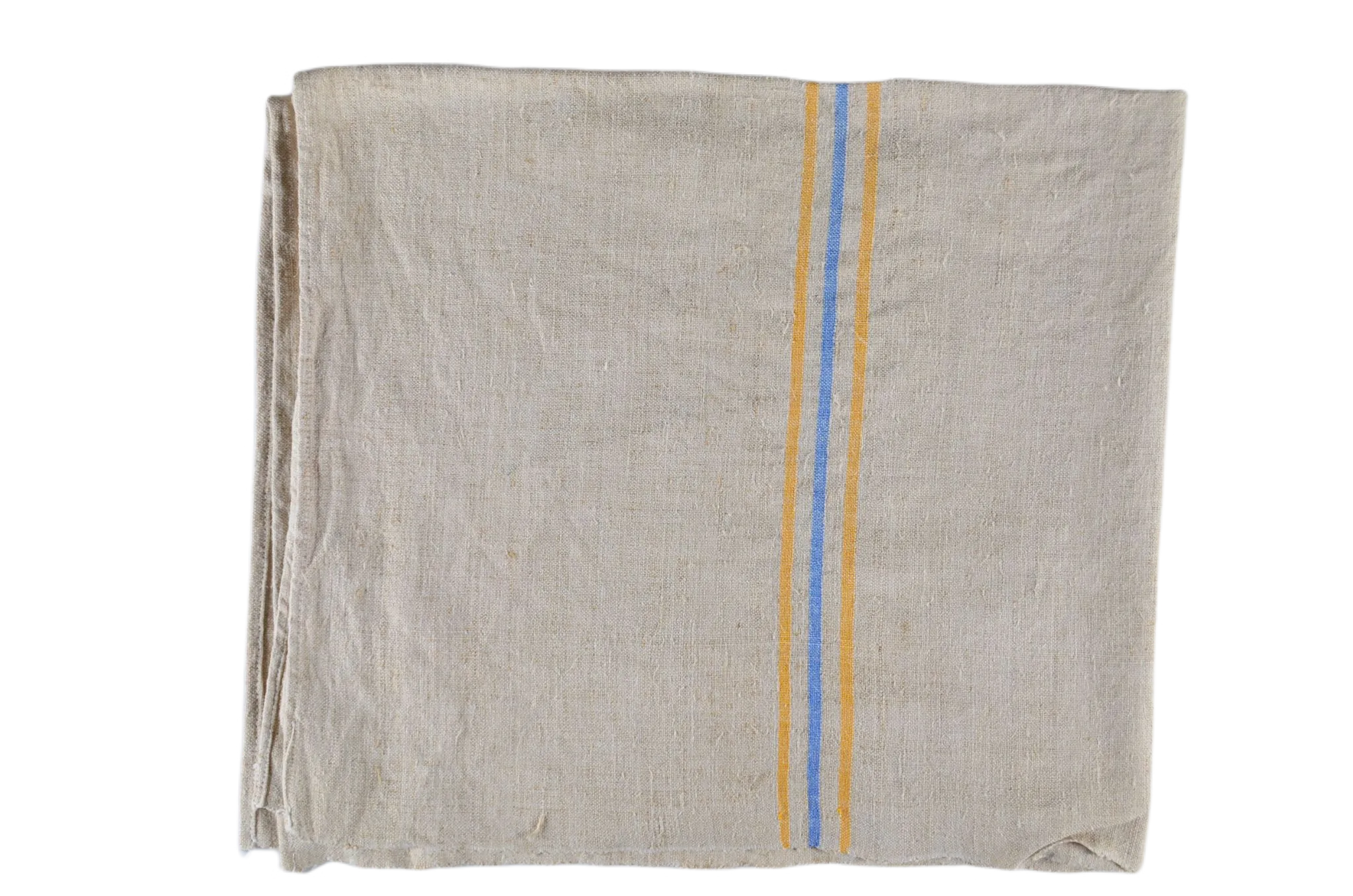 Towel: Handwoven antique Hungarian hemp - T160