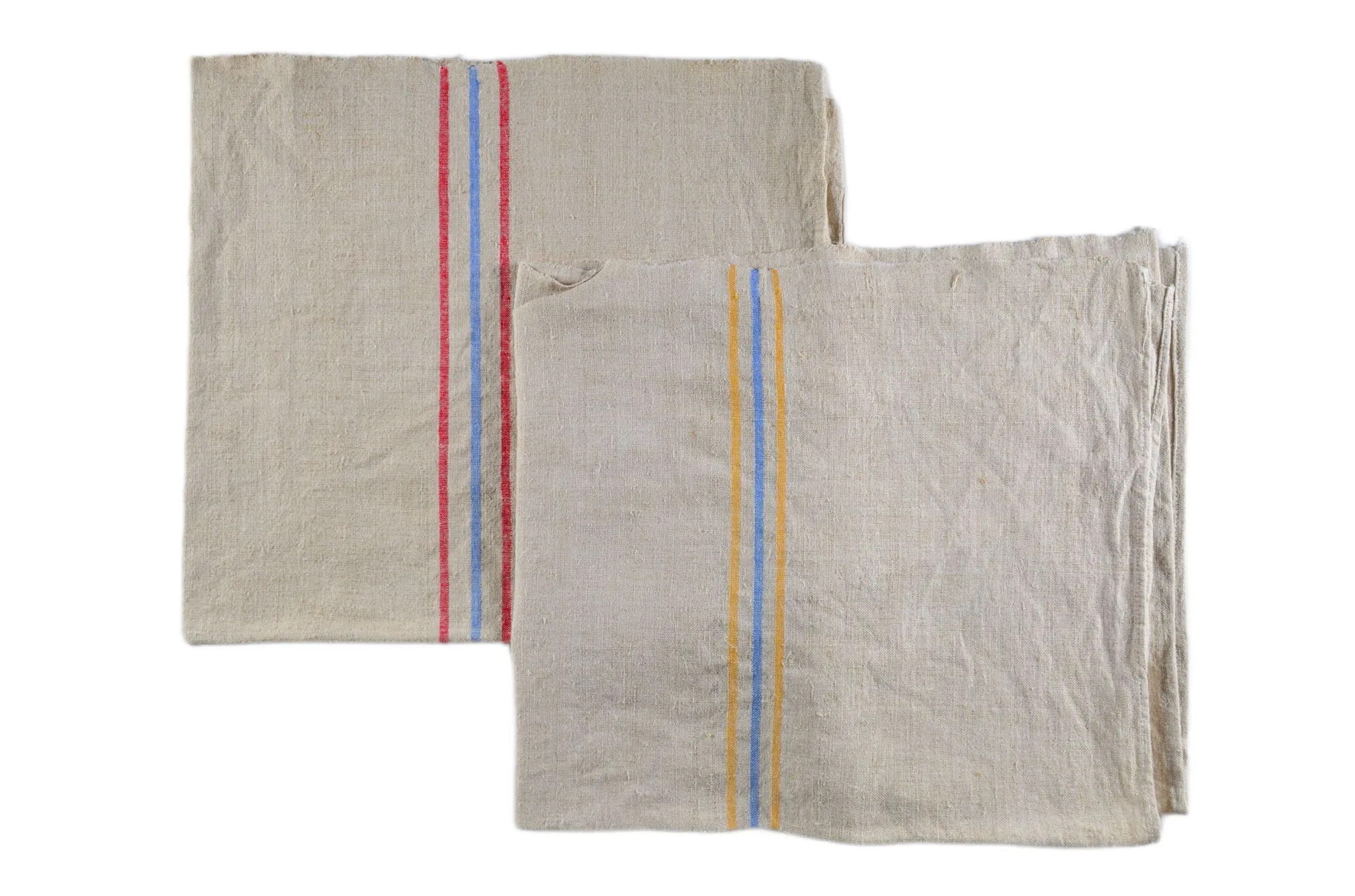 Towel: Handwoven antique Hungarian hemp - T160